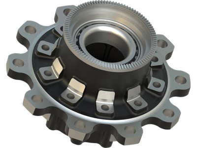 Rear Wheel Hub Assembly