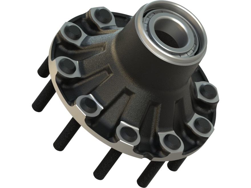 R 08.02 100017, GUNITE wheel-end component by Rastgar Engineering