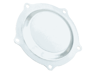 Hub Cap Silver Large