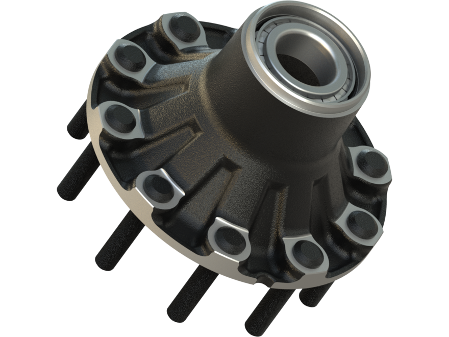 R 08.02 100017, GUNITE wheel-end component by Rastgar Engineering