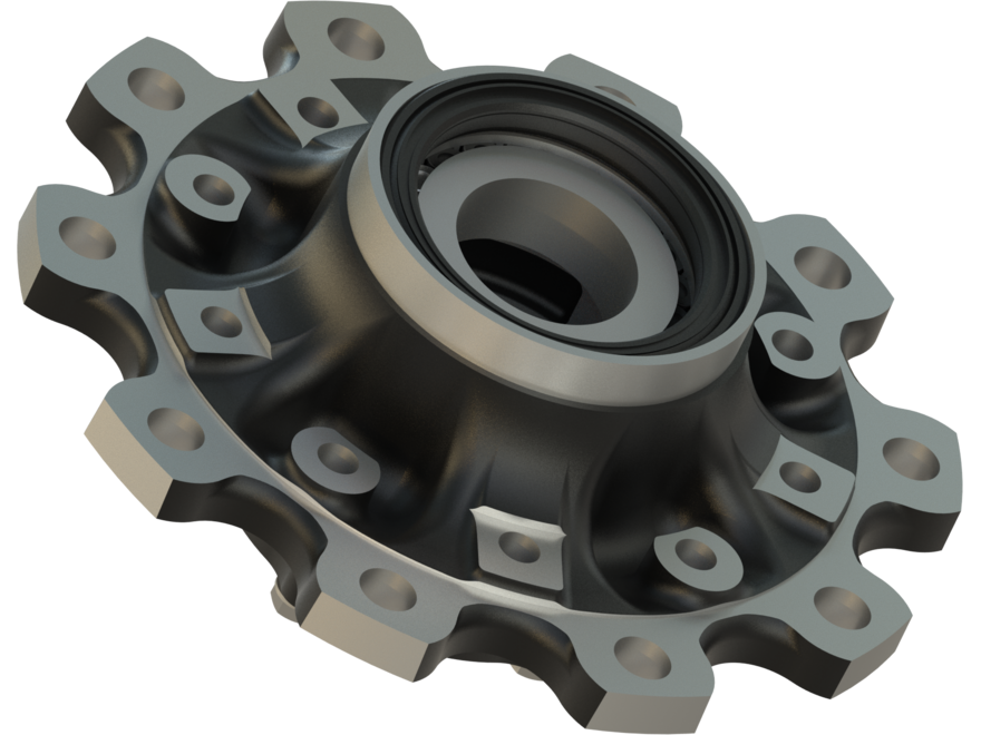 R 18.01 214007, ROR wheel-end component by Rastgar Engineering