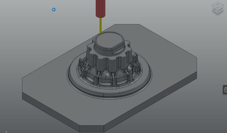 Wheel hub tooling modelled in CAD at the Rastgar pattern shop
